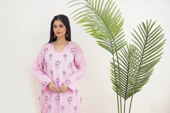 AURA - EMBROIDERED 2PC LAWN SUIT BY VELORA