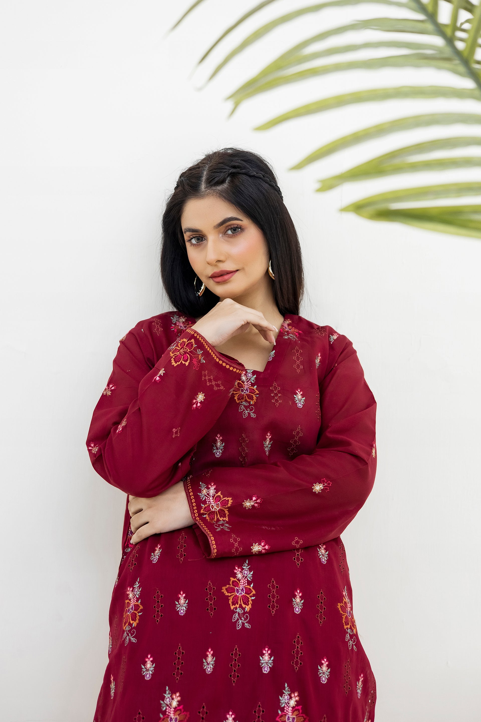 GULRAKH - 2PC LAWN EMBROIDERED SUIT BY VELORA