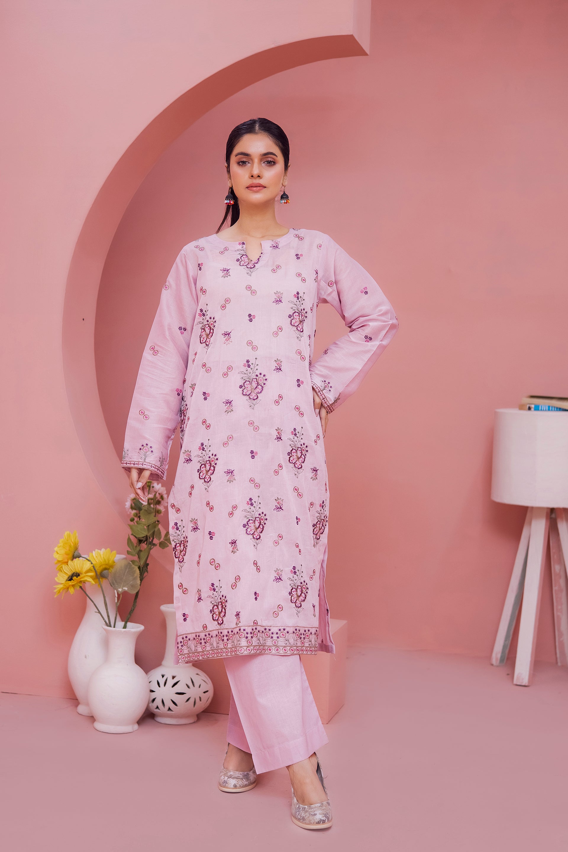 LYS - 2PC LAWN EMBROIDERED SUIT BY BLOSSOM