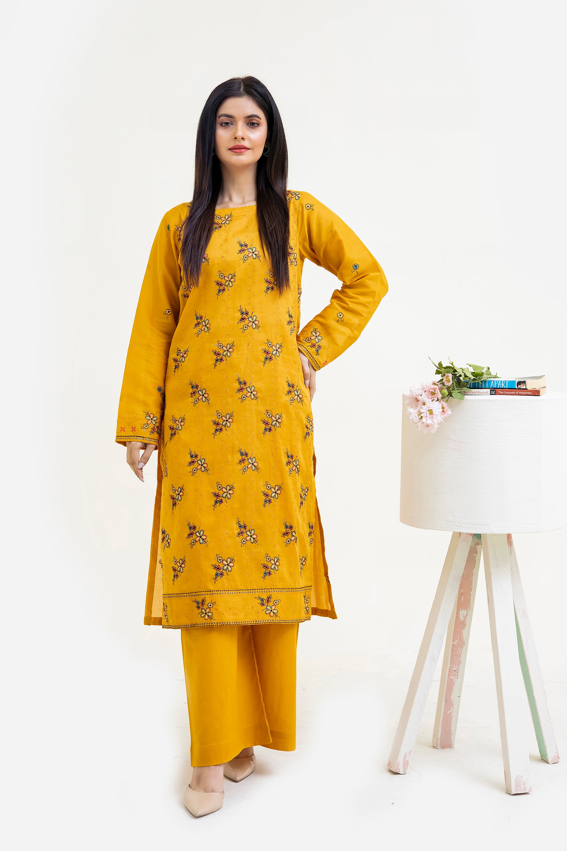 LUXE - 2PC LAWN EMBROIDERED SUIT BY VELORA