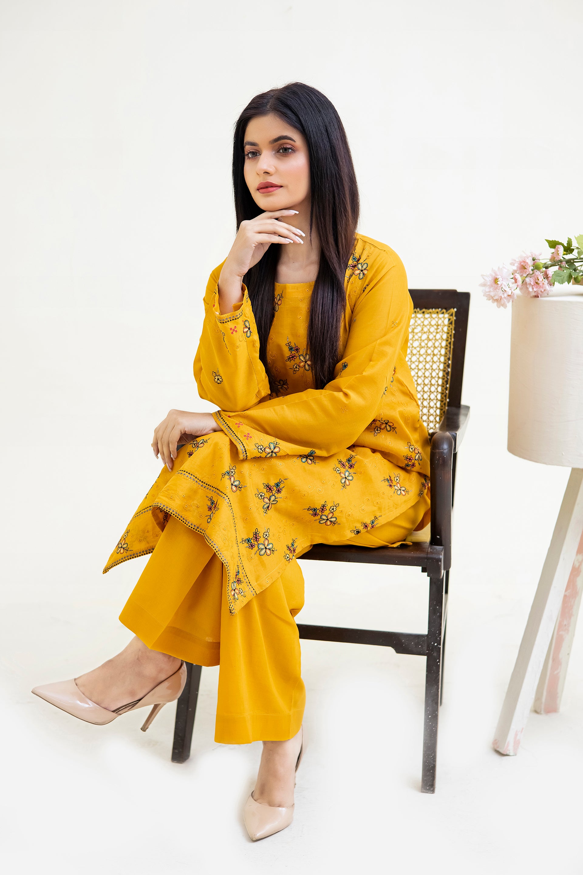 LUXE - 2PC LAWN EMBROIDERED SUIT BY VELORA