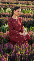 Lawn Embroidered Unstiched 2-Piece - D12