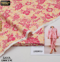 Saya Lawn 2-Piece Digital Print Unstiched