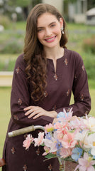 Lawn Embroidered Unstiched 2-Piece - D17