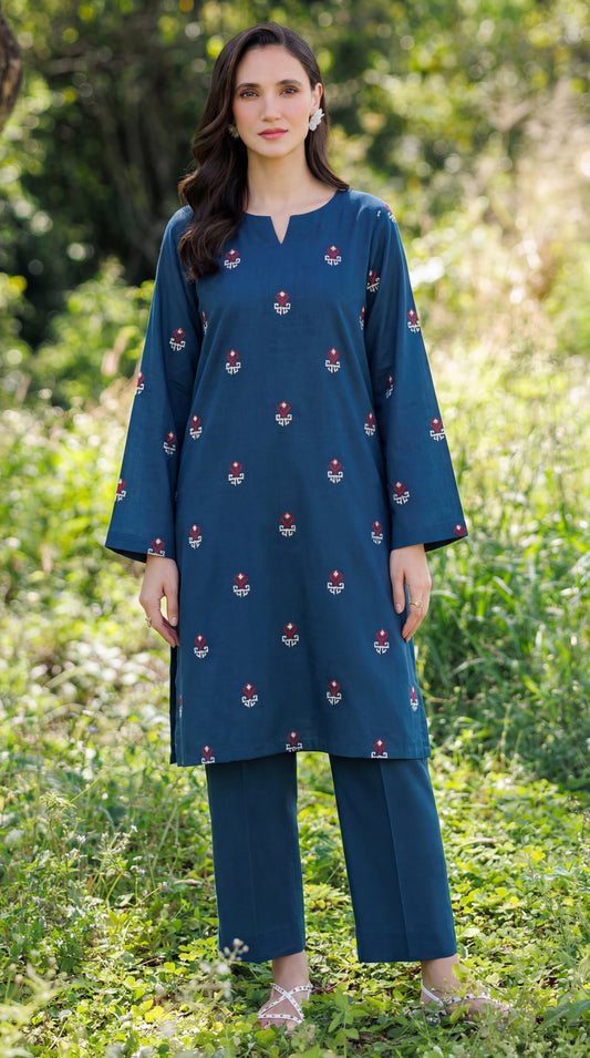 Lawn Embroidered Unstiched 2-Piece - D19