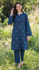 Lawn Embroidered Unstiched 2-Piece - D19