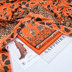 Sapphire Digital Printed Dhanak 3-Piece Un-Stiched