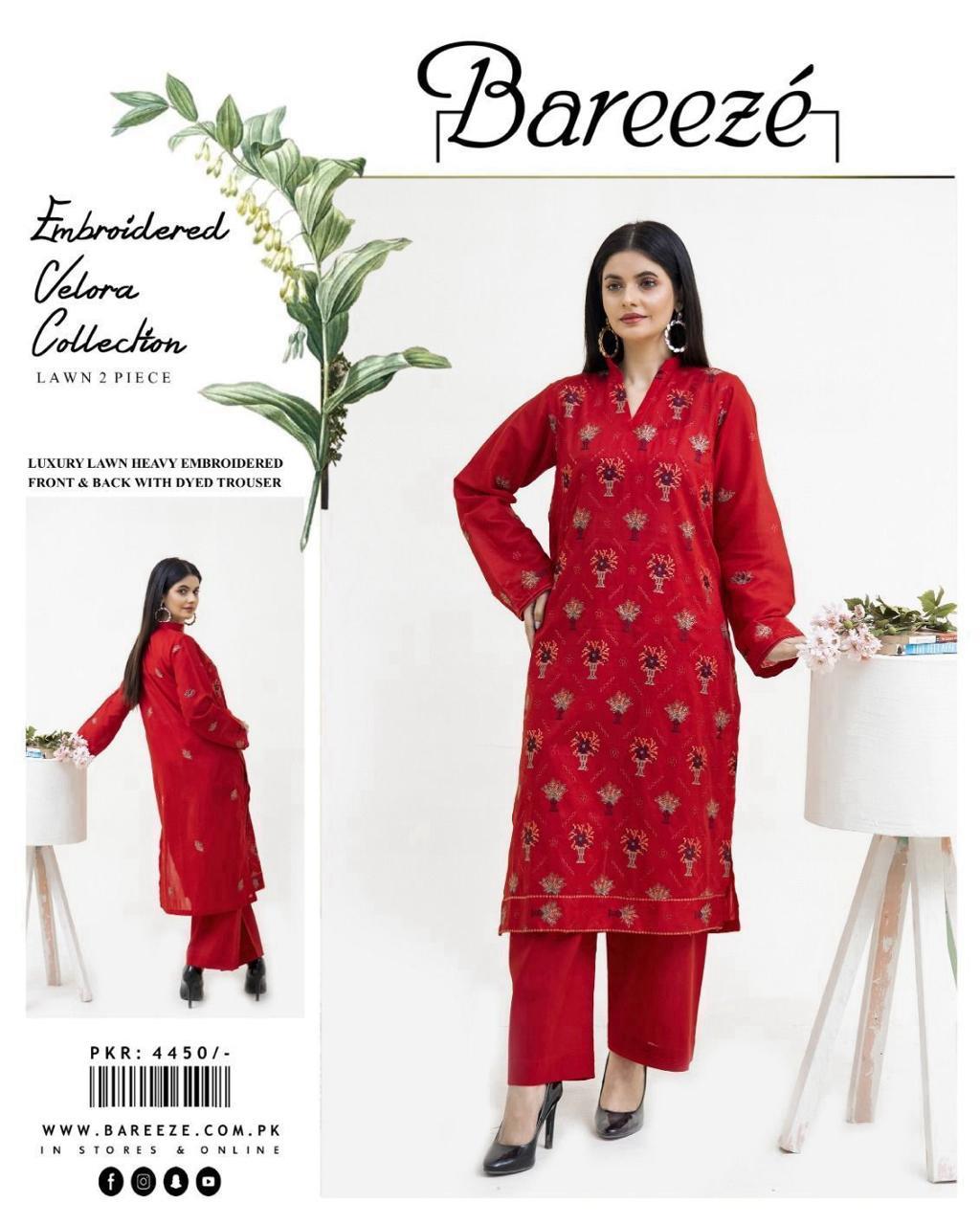 Bareeze Embroidered 2-Piece Unstiched