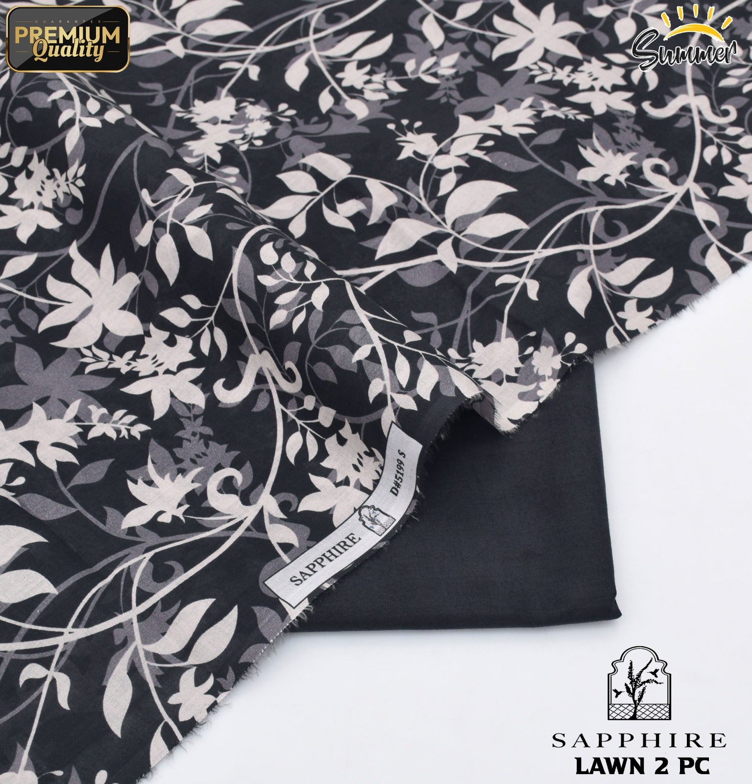 SAPPHIRE 2-PIECE DIGITAL PRINT