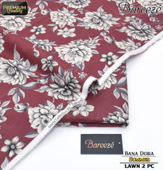 Bareeze Bana Dora Lawn Digital Printed 2-Piece Unstiched