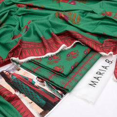 Maria B Digital Printed Karandi 3-Piece Un-Stiched