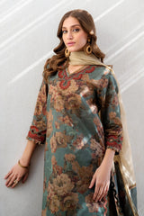 Baroque Lawn 3-Piece Unstiched With Embroidered Patches
