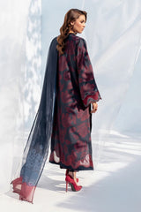 Baroque Lawn 3-Piece Unstiched With Embroidered Patches