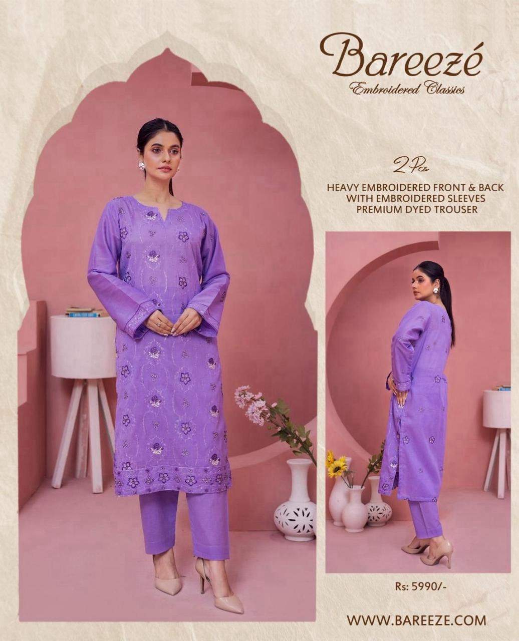 Bareeze Embroidered 2-Piece Unstiched