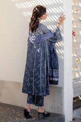Baroque Lawn 3-Piece Unstiched With Embroidered Patches