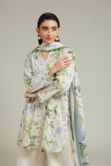 Khaadi Printed Lawn 3-Piece Un-Stiched