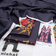 Nishat Digital Printed Khaddar 3-Piece Un-Stiched