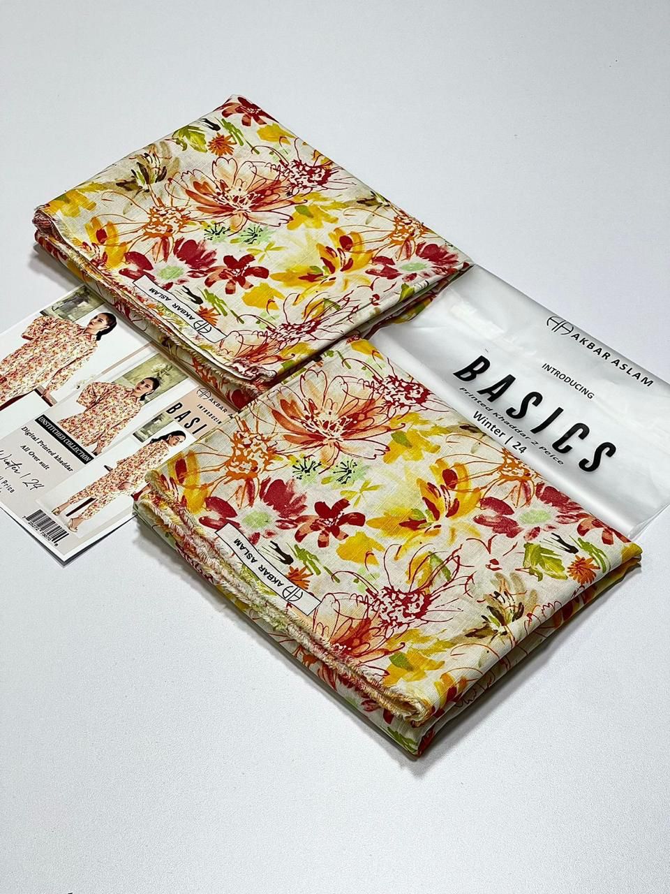 Akbar Aslam Khaddar 2-Piece Unstiched