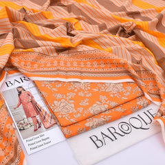 Baroque lawn 3-Piece Un-stiched