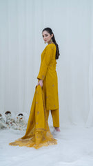 Nazakat Embroidered 3-Piece Un-Stiched Suit