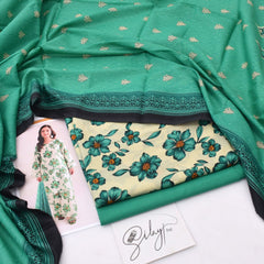 Silayi Pret lawn 3-Piece Un-stiched