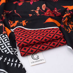 Charizma Digital Printed Khaddar 3-Piece Un-Stiched