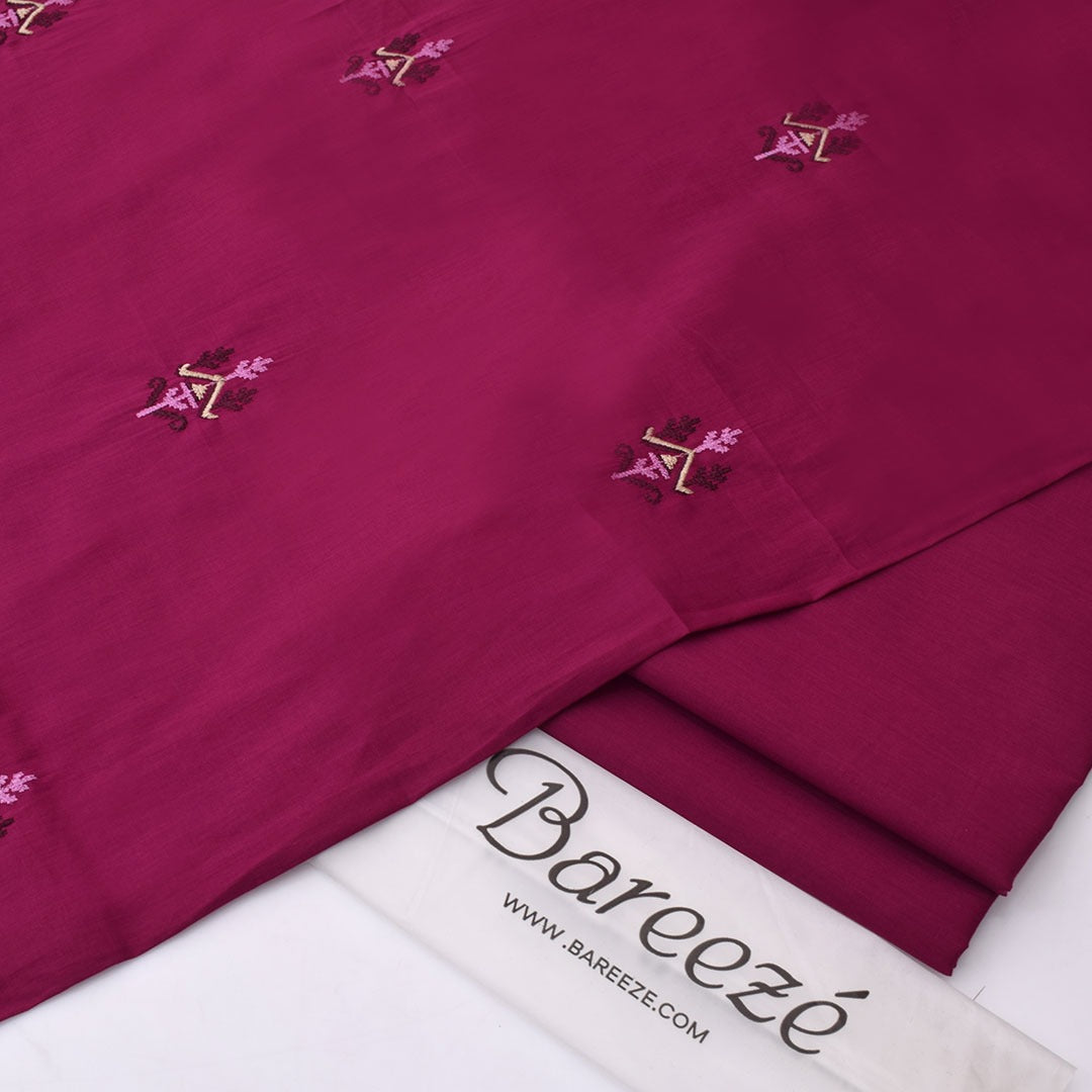 Bareeze Embroidered 2-Piece Lawn Un-stiched