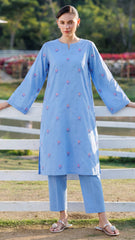 Lawn Embroidered Unstiched 2-Piece - D9