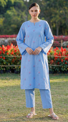 Lawn Embroidered Unstiched 2-Piece - D9