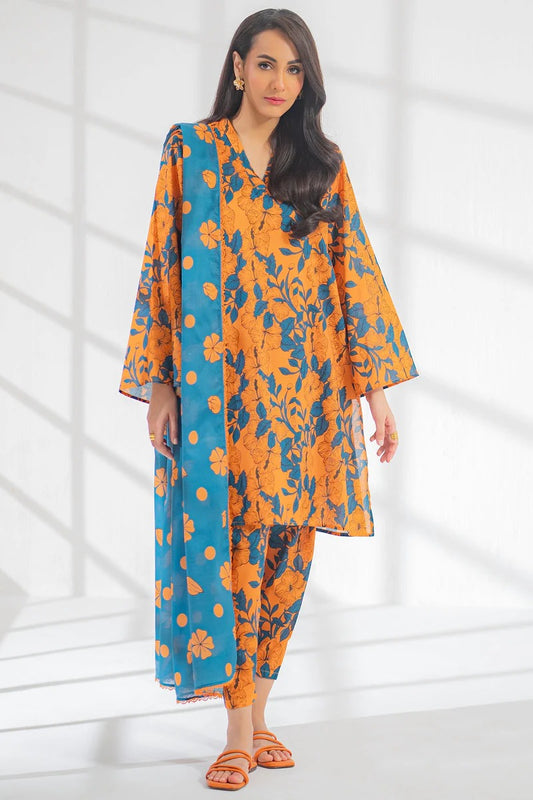 Ego Linen Viscose 3-Piece Un-stiched