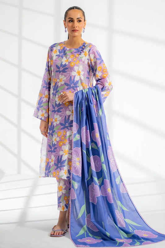 Ego Linen Viscose 3-Piece Un-stiched