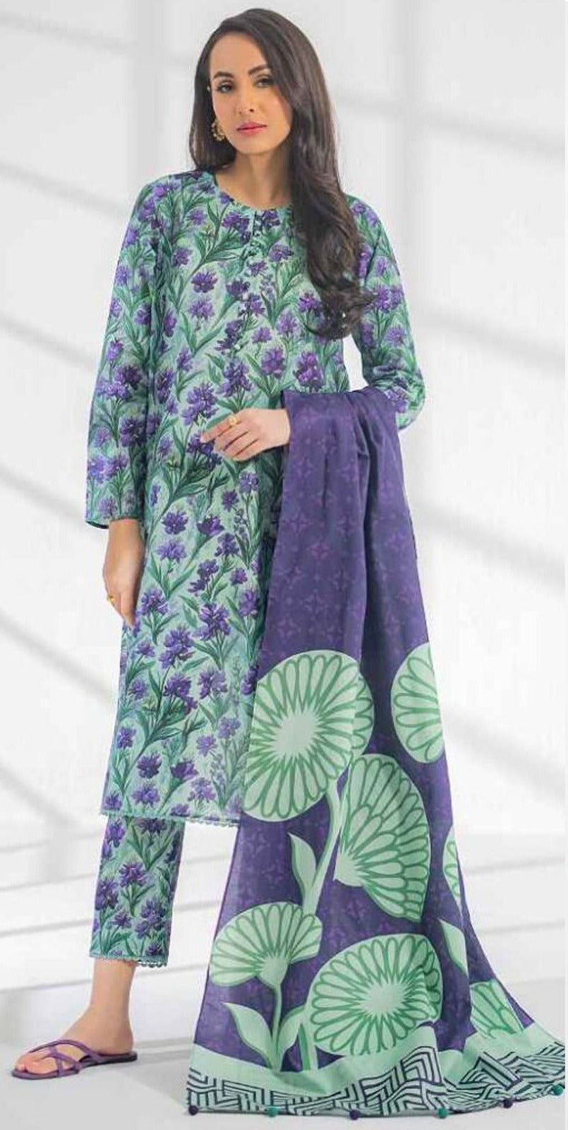 Ego Linen Viscose 3-Piece Un-stiched