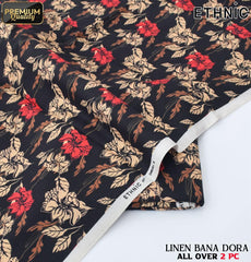 Ethnic Airjet Linen Bana Dora 2-Piece Un-Stiched
