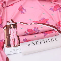 Sapphire Digital Printed Khaddar 3-Piece Un-Stiched