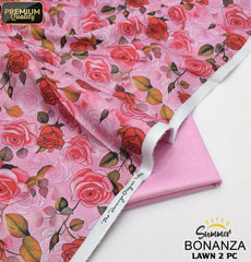 Bonanza Digital Lawn 2-Piece Un-stiched