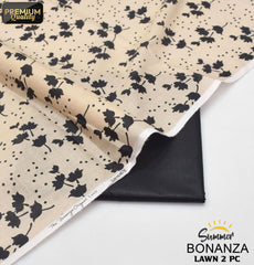 Bonanza Digital Lawn 2-Piece Un-stiched