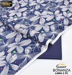 Bonanza Digital Lawn 2-Piece Un-stiched