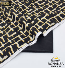 Bonanza Digital Lawn 2-Piece Un-stiched