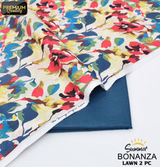 Bonanza Digital Lawn 2-Piece Un-stiched
