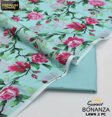 Bonanza Digital Lawn 2-Piece Un-stiched