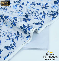 Bonanza Digital Lawn 2-Piece Un-stiched