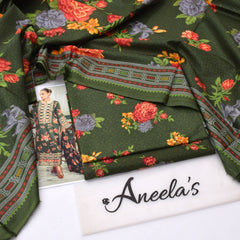 Aneela'S lawn 3-Piece Un-stiched