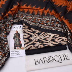 Baroque lawn 3-Piece Un-stiched