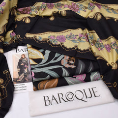 Baroque lawn 3-Piece Un-stiche