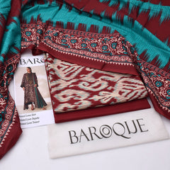 Baroque lawn 3-Piece Un-stiched