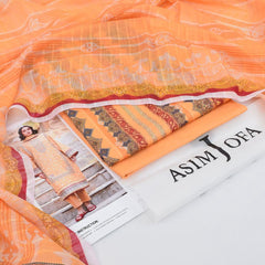Asim Jofa lawn 3-Piece Un-stiched