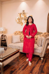 Lawn Embroidered 2-Piece Un-Stiched Suit By Noura