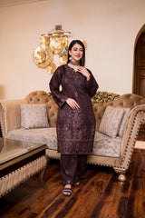 Lawn Embroidered 2-Piece Un-Stiched Suit By Noura
