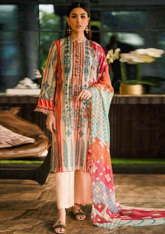 Orient Lawn 3-Piece Un-Stiched