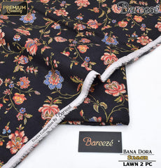 Bareeze Bana Dora Lawn Digital Printed 2-Piece Un-Stiched